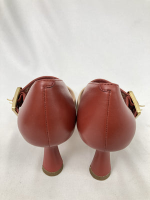 CHARLES&KEITH/チャールズアンドキース/パンプス/シューズ/レッド/38