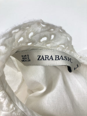 ZARA/ザラ/シャツ/ブラウス/トップス/ホワイト/EUR S/USA S/MEX 26