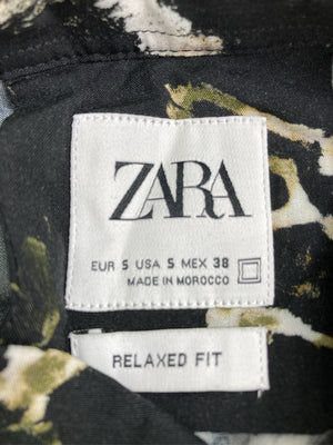ZARA/ザラ/シャツ/ブラウス/トップス/ブラック/S