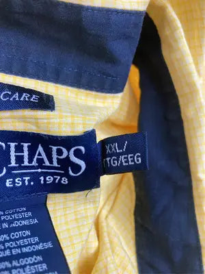 CHAPS/チャップス/シャツ/ブラウス/トップス/イエロー/XXL