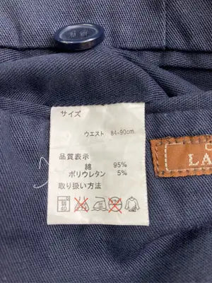 CLUB LAMER/チノパンツ/パンツ/ネイビー/表記無し