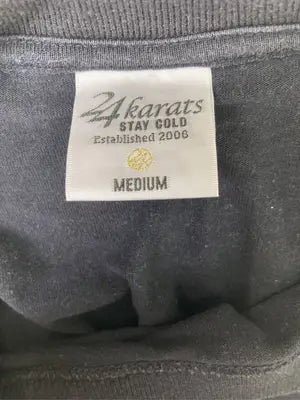 24KARATS/トゥエンティーフォーカラッツ/Tシャツ/カットソー/トップス/ブラック/MEDIUM