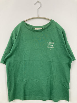 ehka sopo/エヘカソポ/Tシャツ/カットソー/トップス/グリーン/F