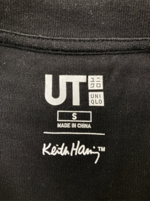 UNIQLO/ユニクロ/Tシャツ/カットソー/トップス/ブラック/S