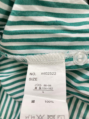 シャツ/ブラウス/トップス/ライトグリーン/L