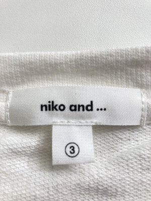 niko and .../ニコアンド/Tシャツ/カットソー/トップス/ホワイト/3