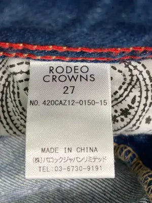 RODEO CROWNS/ロデオクラウンズ/デニムパンツ/パンツ/ブルー/27