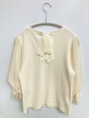 NICE CLAUP/ナイスクラップ/Tシャツ/カットソー/トップス/アイボリー/F