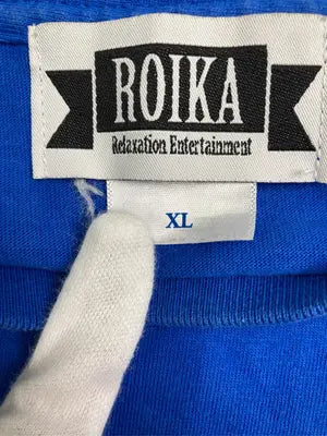 ROIKA/Tシャツ/カットソー/トップス/ブルー/XL