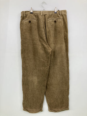 KHAKI SAFARI/スラックス/パンツ/ブラウン/WAIST 36 INSEAM 30