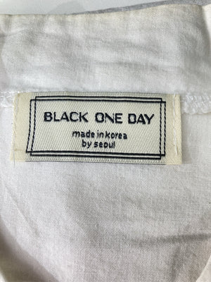 BLACK ONE DAY/ブラックワンデイ/シャツ/ブラウス/トップス/ホワイト
