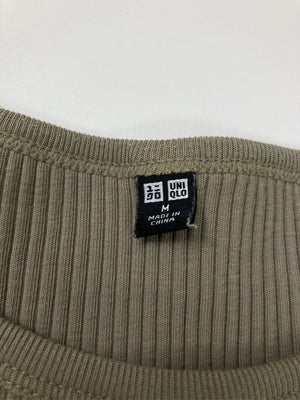 UNIQLO/ユニクロ/Tシャツ/カットソー/トップス/ブラウン/M