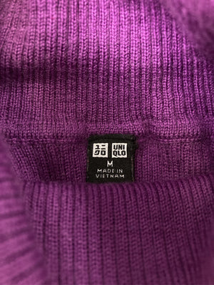 UNIQLO/ユニクロ/ニット/セーター/トップス/パープル/M