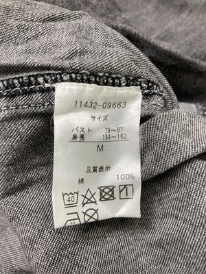 RULEbis/ルールビス/シャツワンピース/ワンピース/ドレス/グレー/M