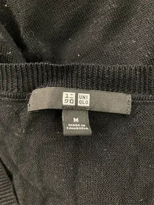 UNIQLO/ユニクロ/ニット/セーター/トップス/ブラック/M