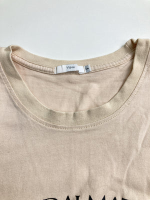 Vipoa/ヴィポア/Tシャツ/カットソー/トップス/ベージュ/F