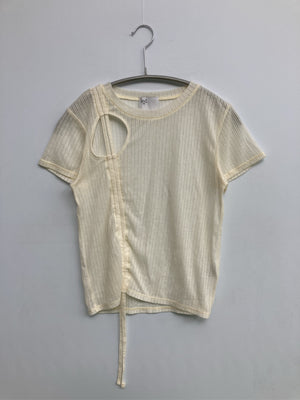 led.tokyo/レッドトーキョー/Tシャツ/カットソー/トップス/アイボリー/FREE