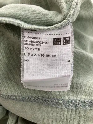 UNIQLO/ユニクロ/Tシャツ/カットソー/トップス/カーキ/L