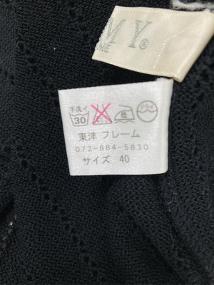 TAMY/カーディガン/ボレロ/トップス/ブラック/40