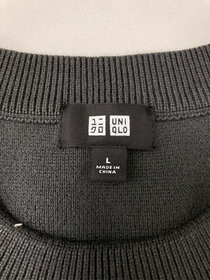 UNIQLO/ユニクロ/ニット/セーター/トップス/ブラック/L
