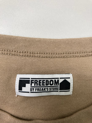 FREEDOM/フリーダム/Tシャツ/カットソー/トップス/ブラウン/L