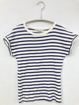 ZARA/ザラ/Tシャツ/カットソー/トップス/ホワイト/XS