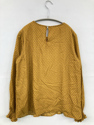 grove/グローブ/シャツ/ブラウス/トップス/イエロー/M