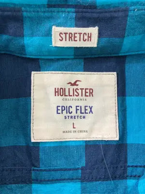 HOLLISTER/ホリスター/シャツ/ブラウス/トップス/ブルー/L