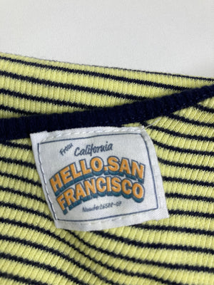 HELLO, SAN FRANCISCO/ハローサンフランシスコ/ワンピース/ワンピース/ドレス/イエロー/ONE