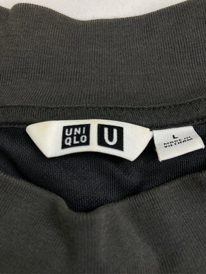 UNIQLO/ユニクロ/Tシャツ/カットソー/トップス/ブラック/L