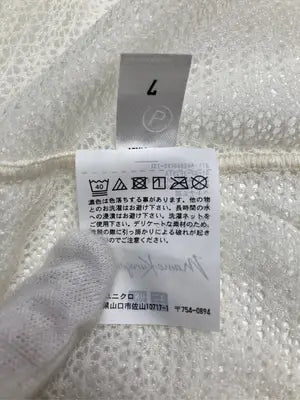 UNIQLO/ユニクロ/Tシャツ/カットソー/トップス/アイボリー/L