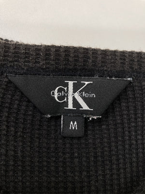 Calvin Klein/カルバンクライン/ニット/セーター/トップス/ブラック/M