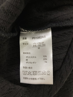 Tシャツ/カットソー/トップス/ブラック/M