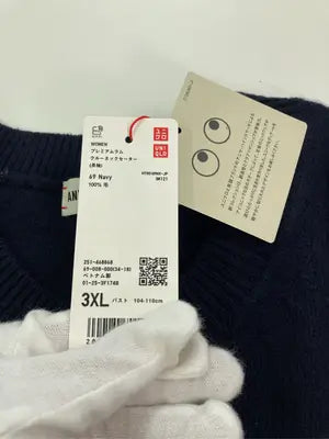 ANYA HINDMARCH/ニット/セーター/トップス/ネイビー/3XL