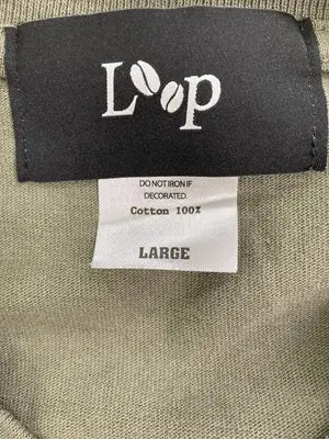 Loop/ループ/Tシャツ/カットソー/トップス/カーキ/L