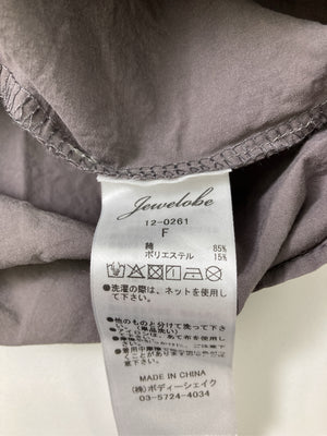 Jewelobe/ジュエロブ/シャツワンピース/ワンピース/ドレス/グレー/F