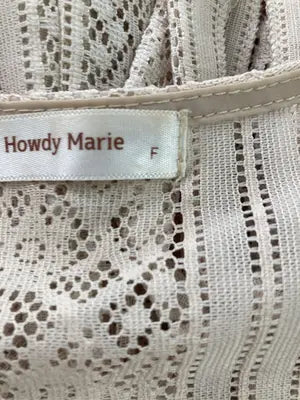 Howdy Marie/ワンピース/ワンピース/ドレス/ベージュ/F