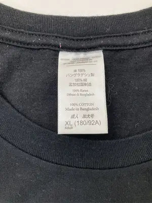 Tシャツ/カットソー/トップス/ブラック/XL