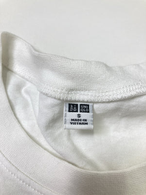 UNIQLO/ユニクロ/Tシャツ/カットソー/トップス/ホワイト/S