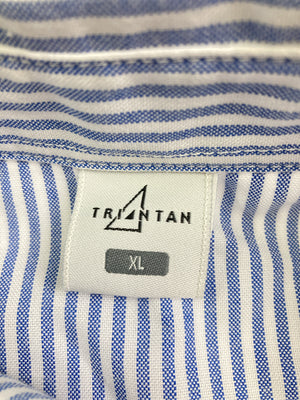 TRIANTAN/ビジネスシャツ/トップス/スカイブルー/XL