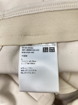 UNIQLO/ユニクロ/その他パンツ/パンツ/アイボリー/L