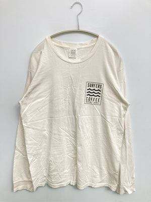 SURFERS COFFEE/Tシャツ/カットソー/トップス/ホワイト/L