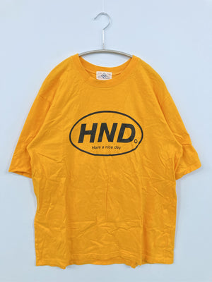 TACO/Tシャツ/カットソー/トップス/オレンジ