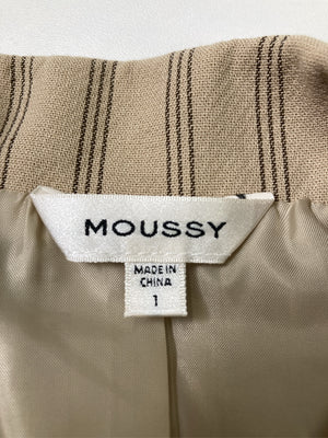 MOUSSY/マウジー/テーラードジャケット/ジャケット/アウター/ベージュ/1
