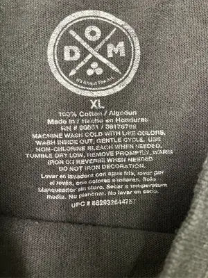 DOM/ドム/Tシャツ/カットソー/トップス/ブラック/XL