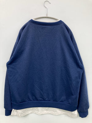 スウェット/トップス/ブルー/10 XL