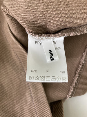 Pair Pair/ペアペア/ジャンパースカート/ワンピース/ドレス/ブラウン/F