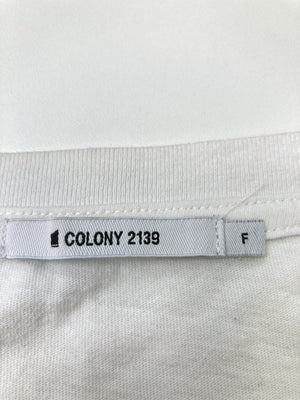 COLONY 2139/コロニートゥーワンスリーナイン/Tシャツ/カットソー/トップス/ホワイト/F