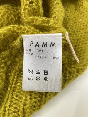 PAMM/パム/ニット/セーター/トップス/アイボリー/F