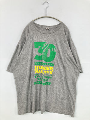 Tシャツ/カットソー/トップス/グレー/2XL
